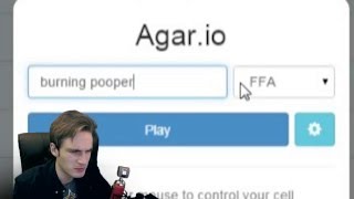 BURNING POOPER! (Agar.io) Part 2