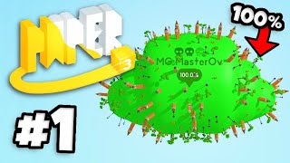 Paper.io 3 - Gameplay Part 1 - 100% MAP COVERAGE! NEW 3d Paper Multiplayer Game!