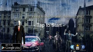 Slender in Zombie Apocalypse - Gameplay